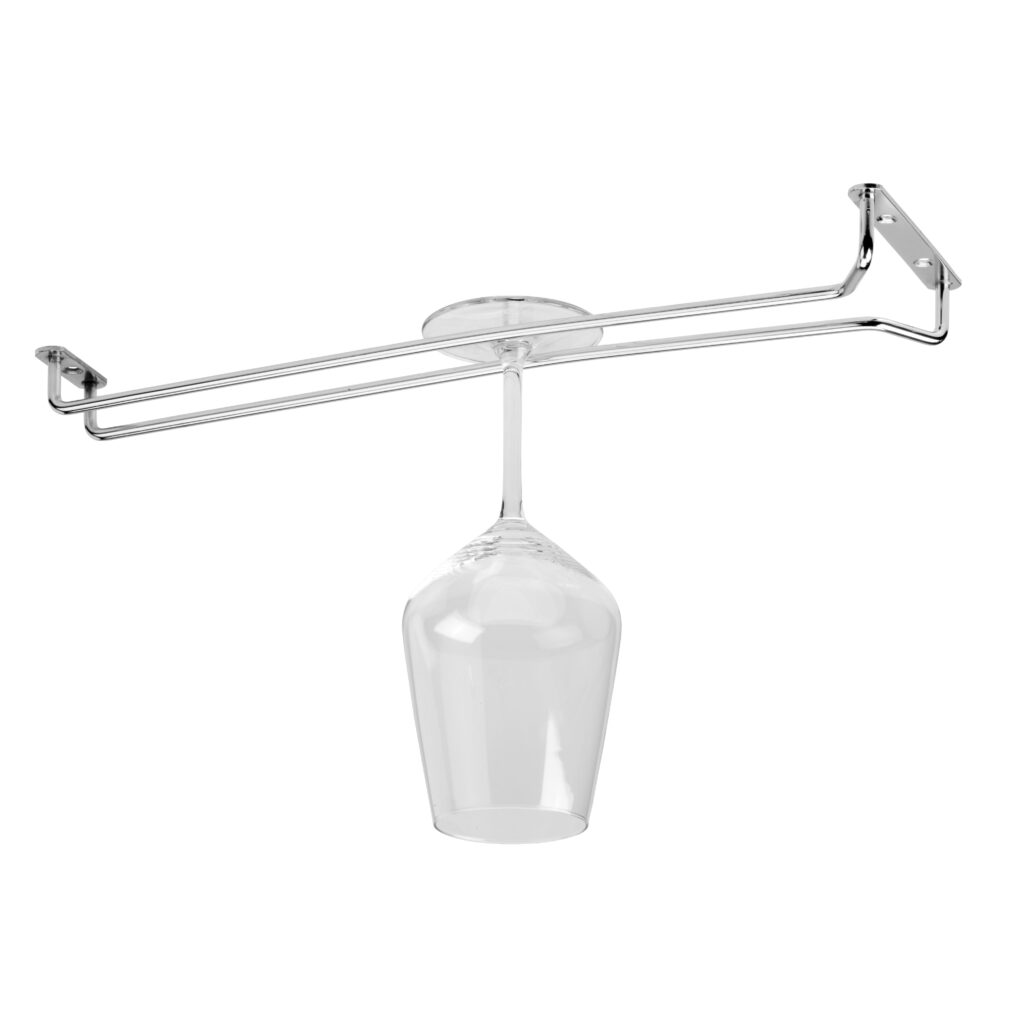 Carril Cuelga copas Techo 41cm