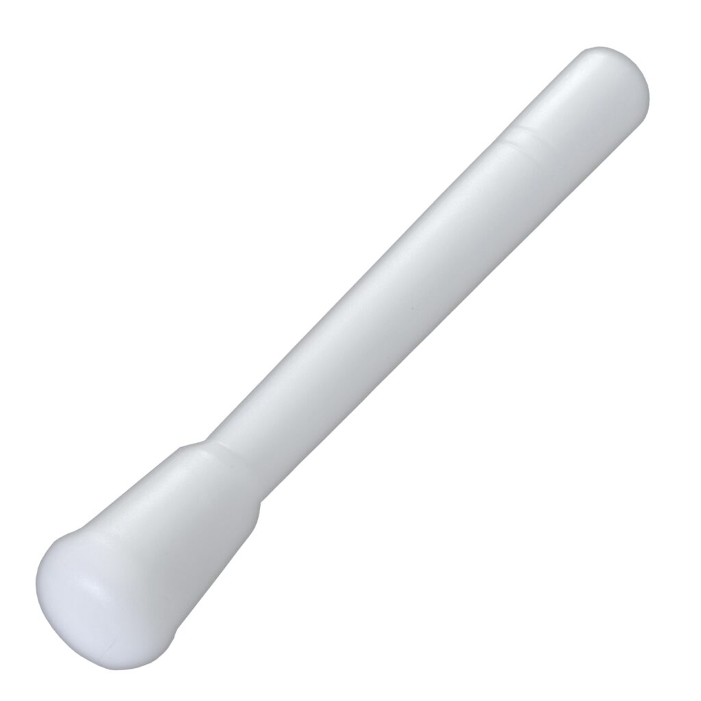 Mortero liso blanco