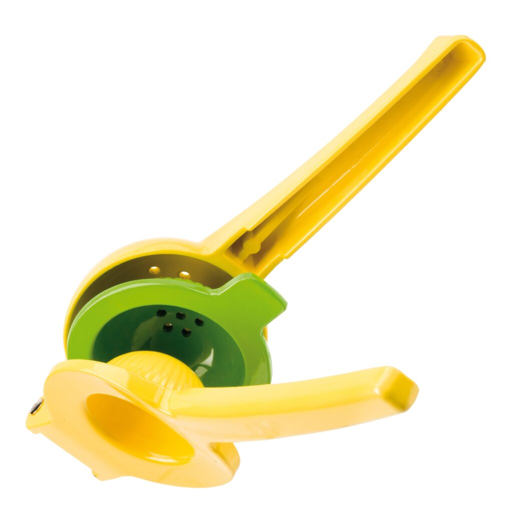 Exprimidor Zinc amarillo 2 tamaños