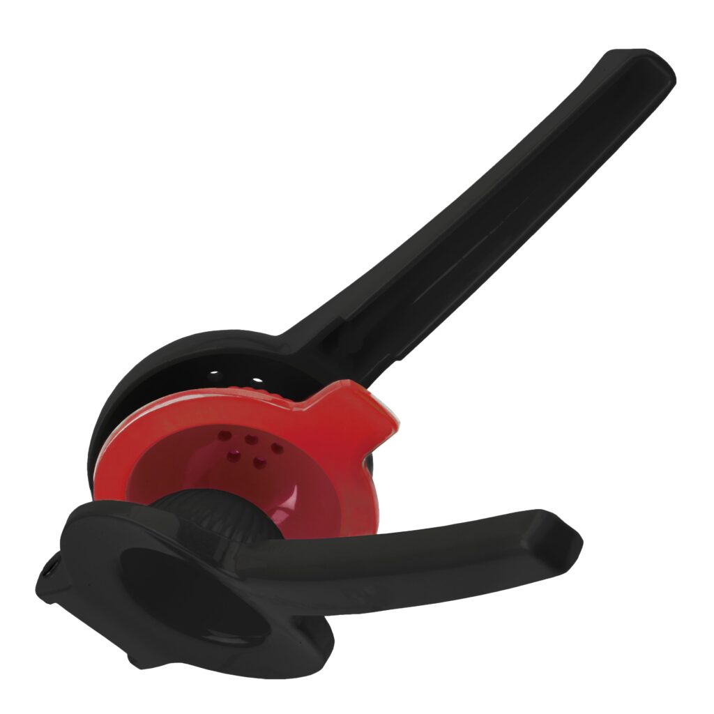 Exprimidor Zinc Negro/rojo 2 tamaños