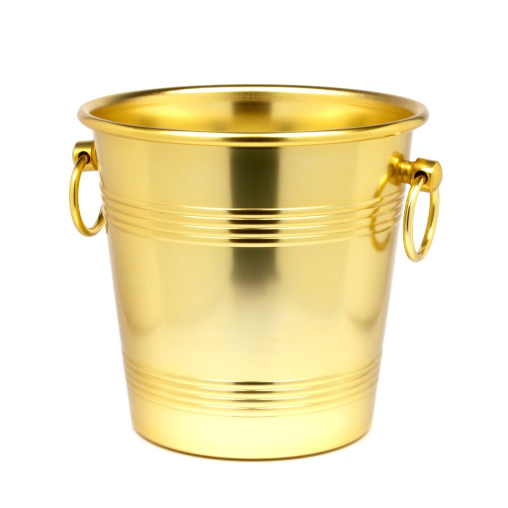 Cubitera Dorada Aros 4Lt
