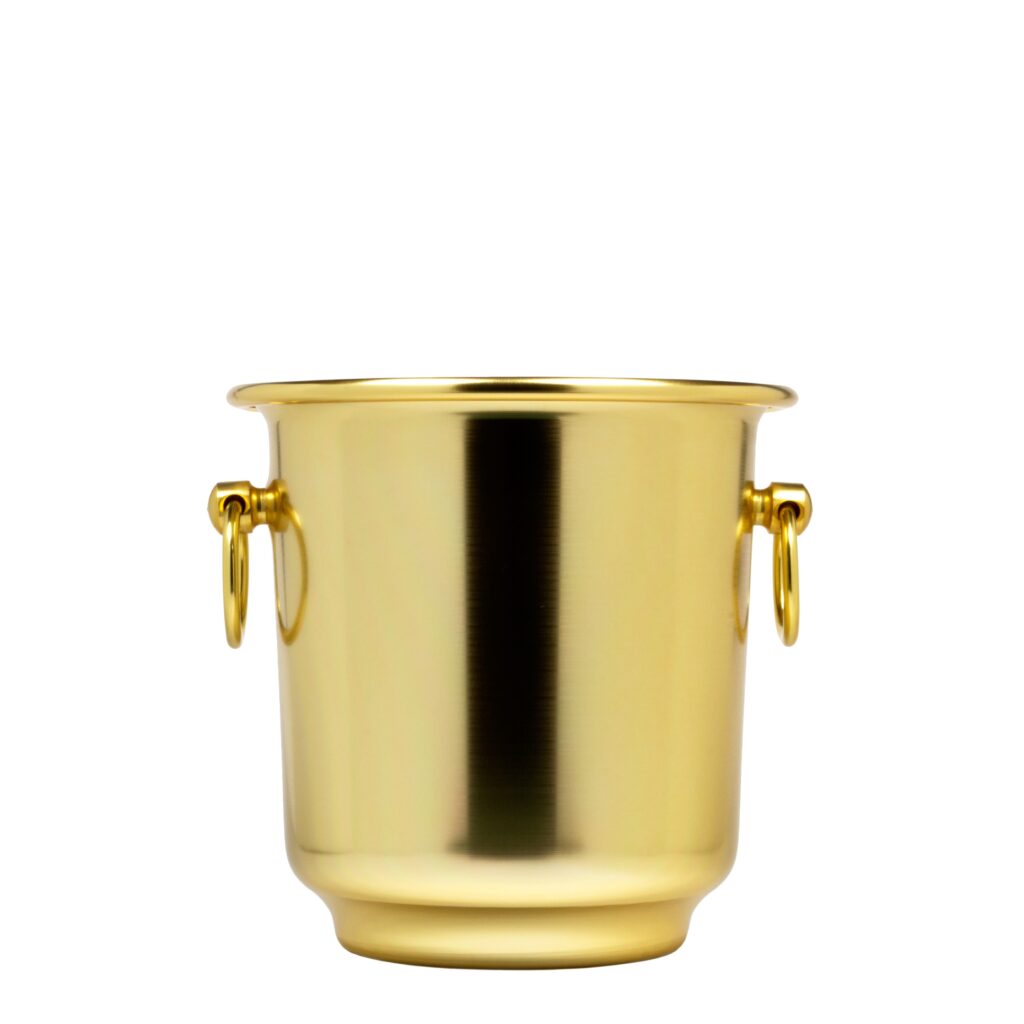 Cubitera Dorada Aros 4 Litros