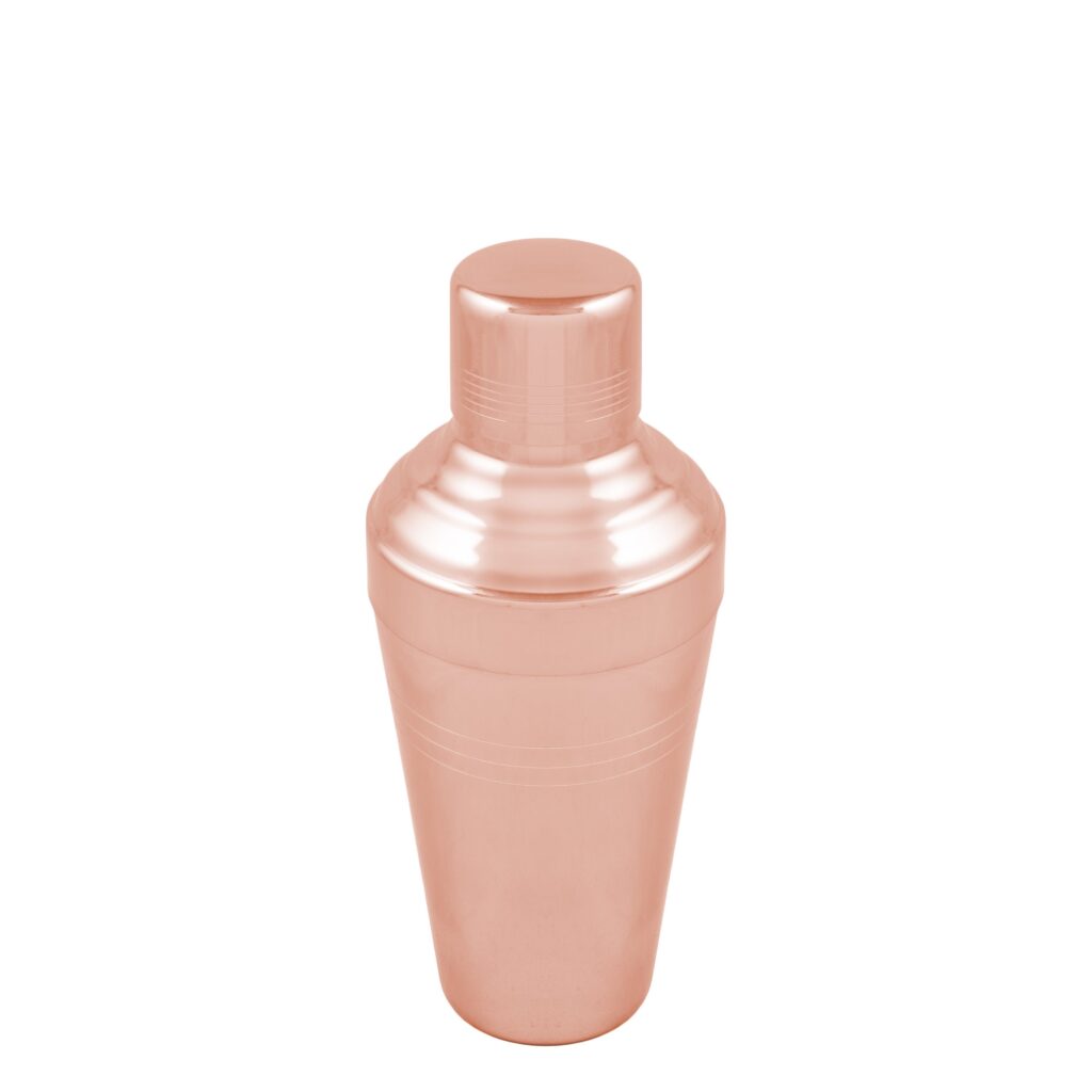 Yukiwa Coctelera Clásica 510ml Dorada Rosa Barón