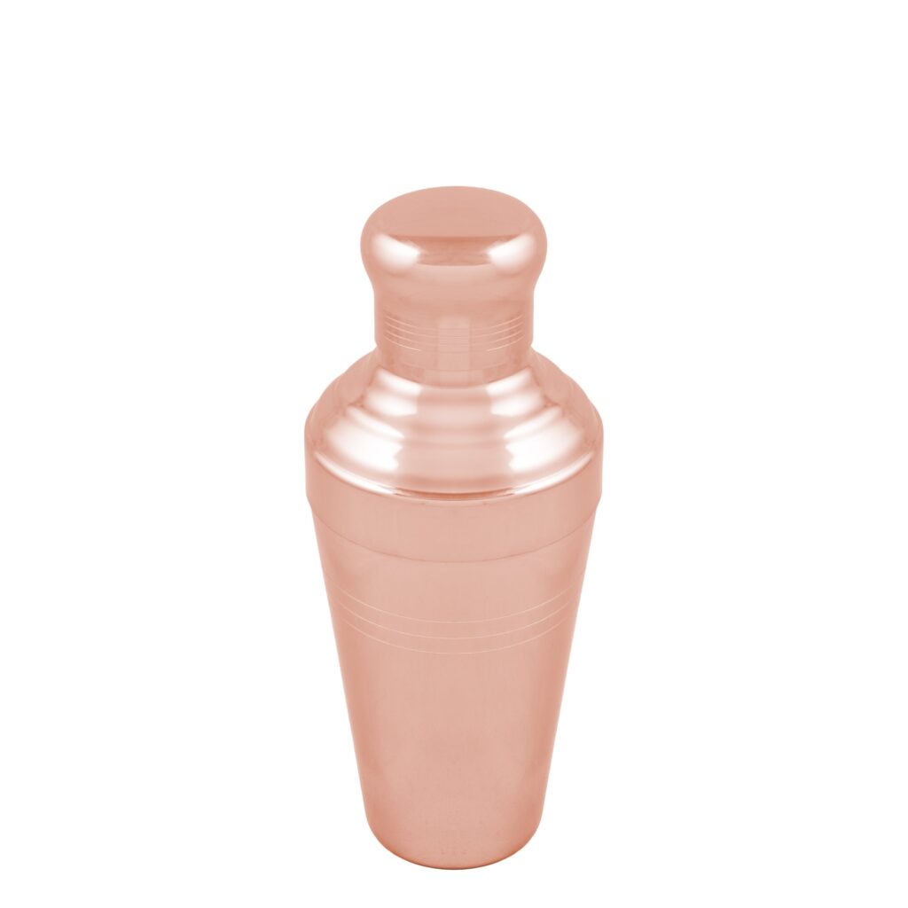 Yukiwa Coctelera Clásica 510ml Dorada Rosa