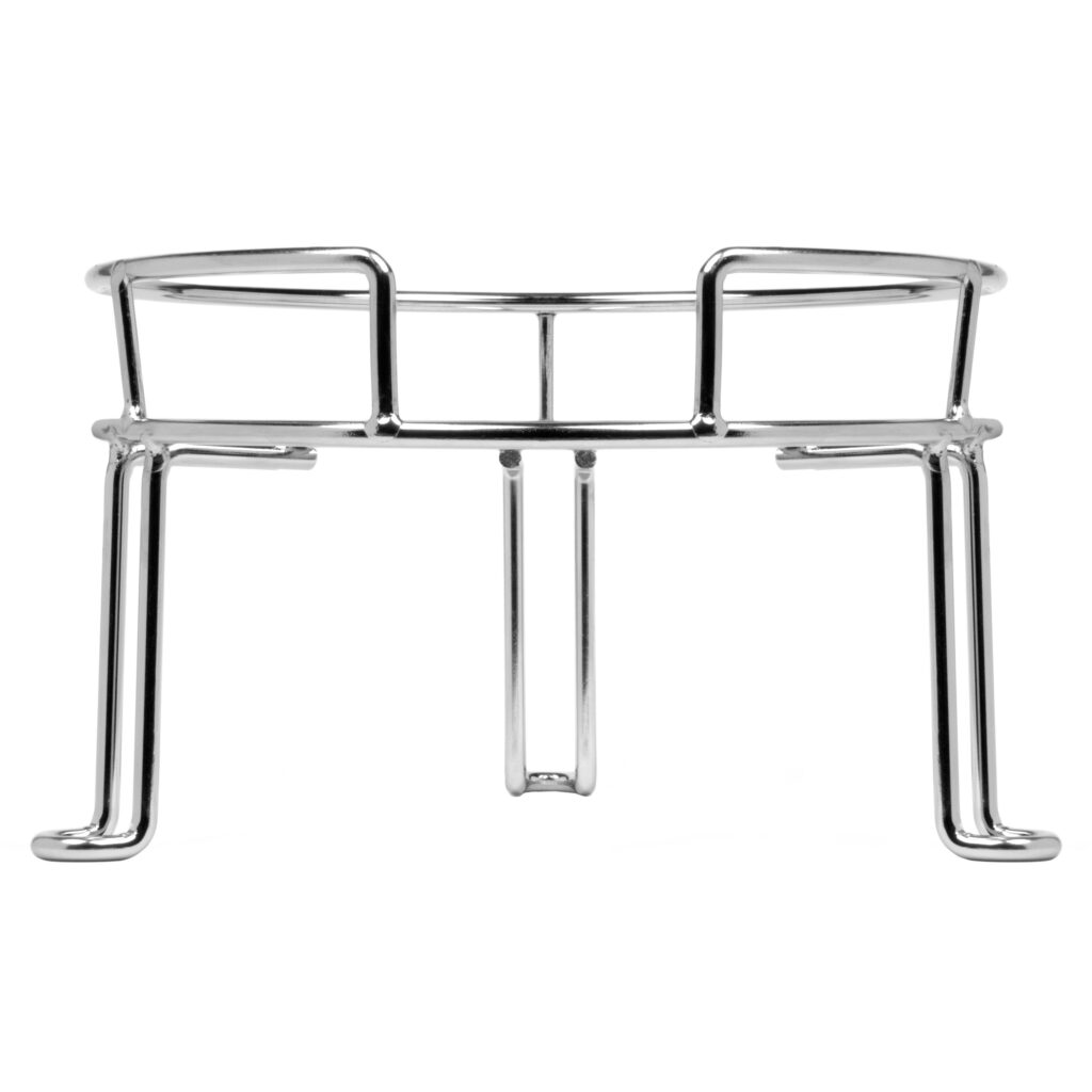 Soporte Ponchera Cromado
