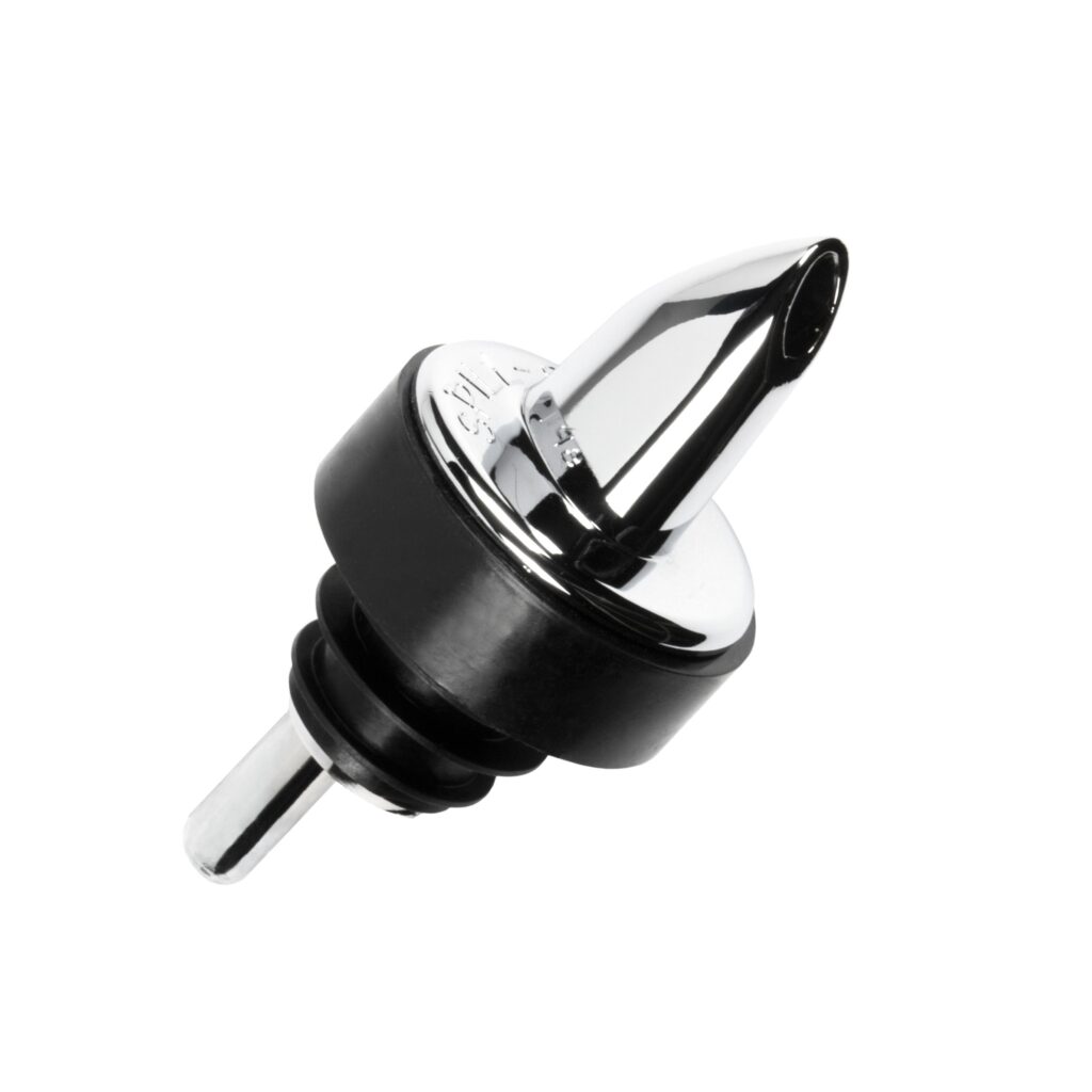 Pico Dosificador Plástico Cromado Lento c/Cuello