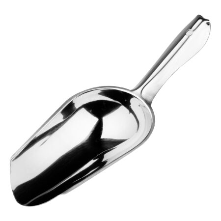 Pala hielo acero Inox 14x6x2'5cm Plana