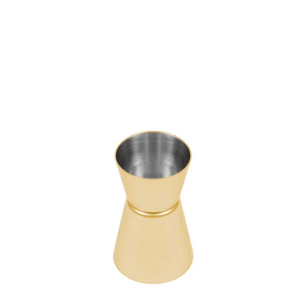 Medidor 40/30/20ml Dorado