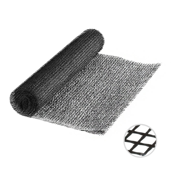 Tapete Posavasos Rejilla Sani Dry 12'5m x 61cm negro