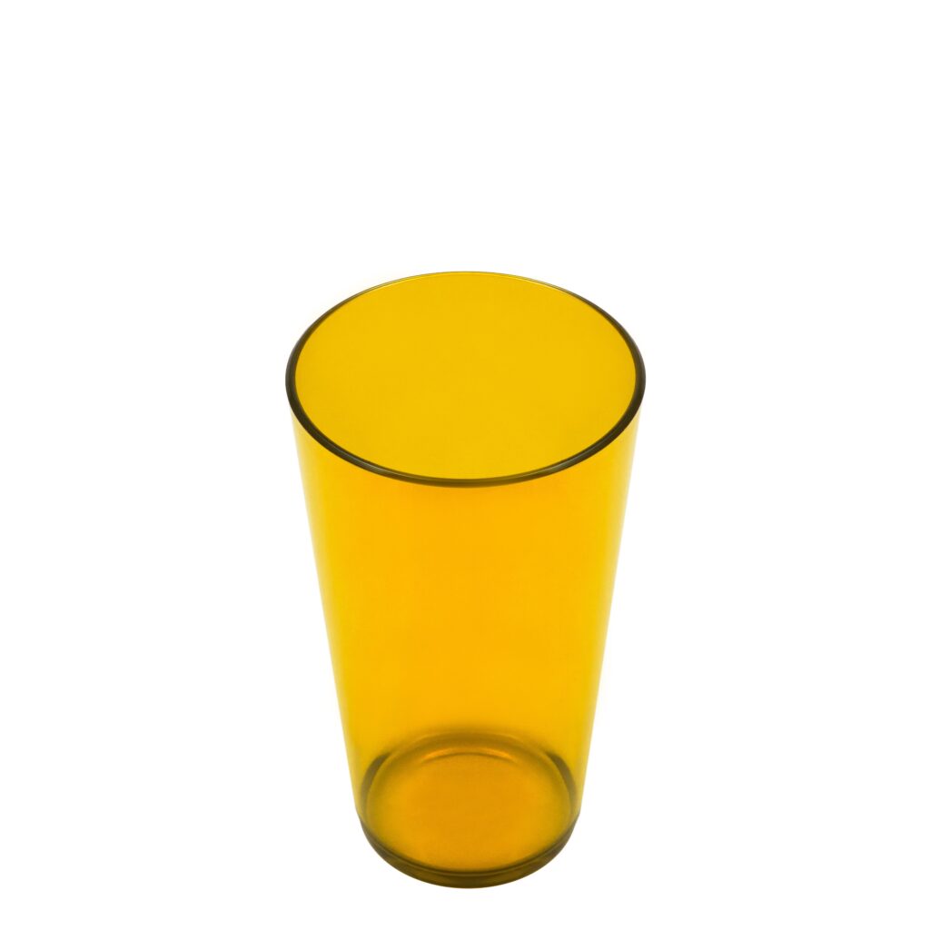 Vaso boston policarbonato 610 Amarillo