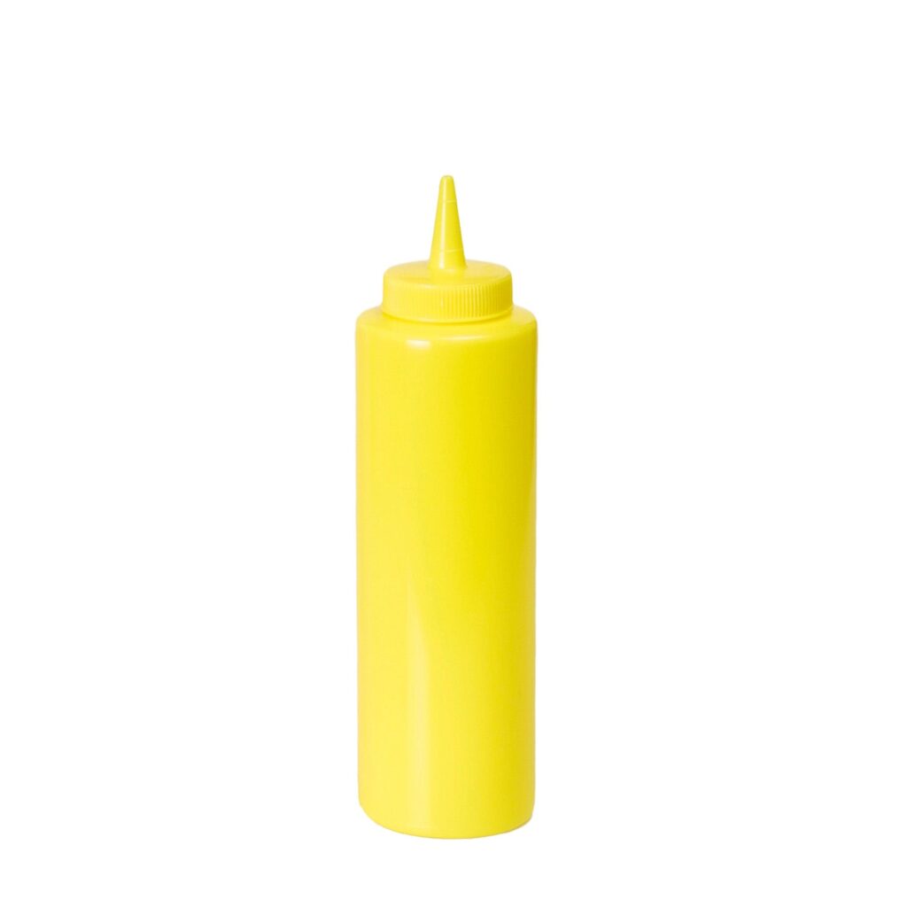 Biberón Salsas 355ml 12oz Amarillo Mostaza