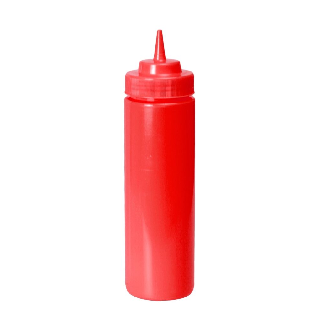 Biberón Salsas 708ml 24oz Rojo Ketchup