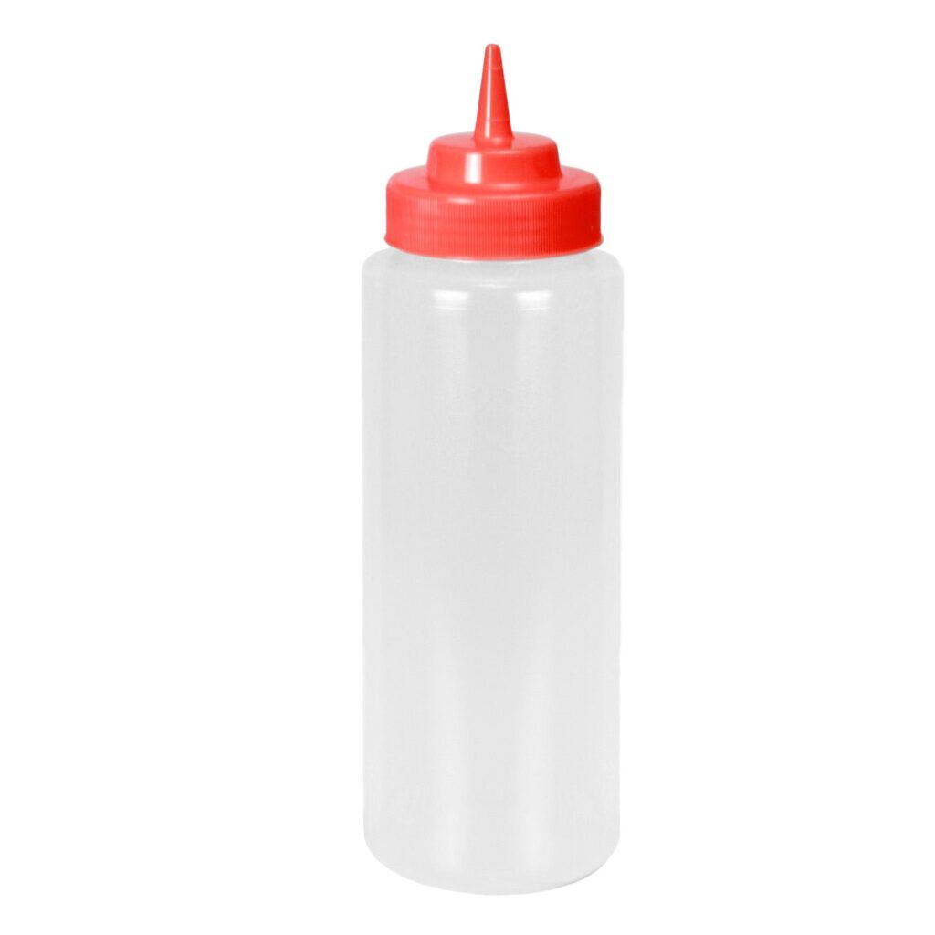 Biberón Salsas 944ml 32oz Rojo Ketchup