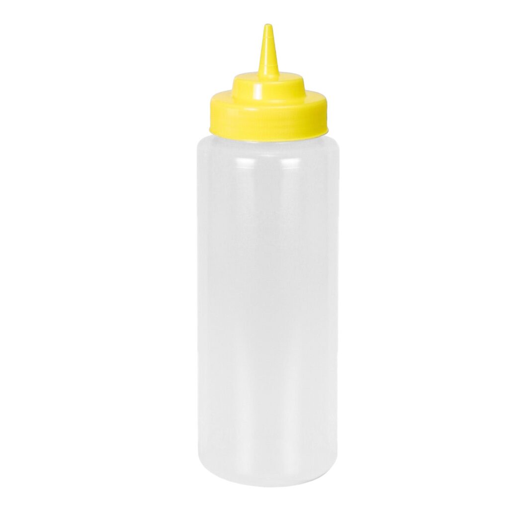 Biberón Salsas 944ml 32oz Amarillo mostaza