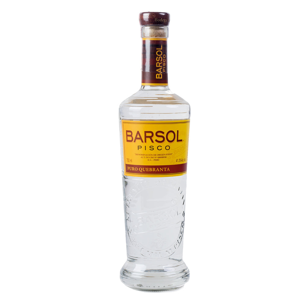 Pisco Barsol Puro Quebranta 4Lt