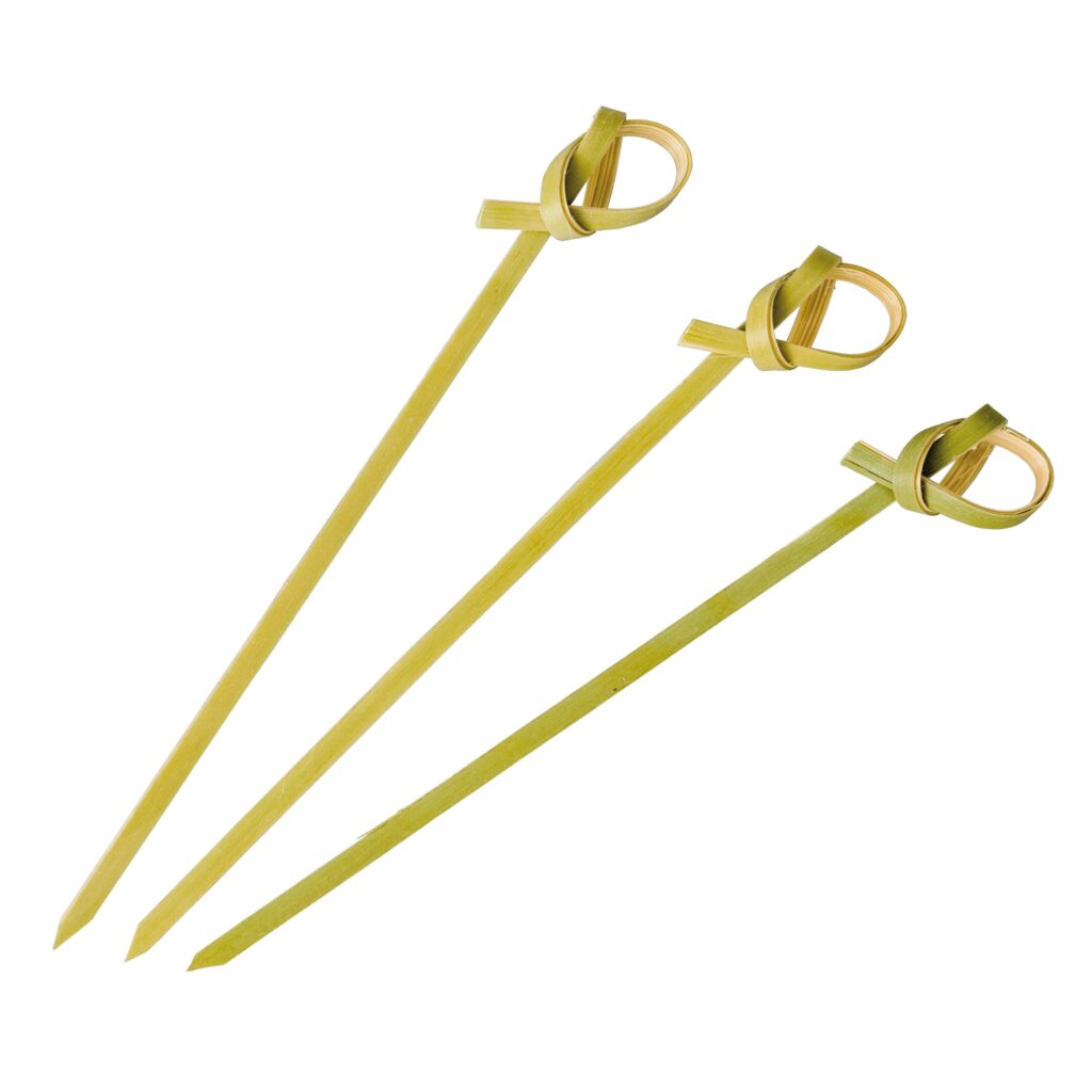 Brocheta Bambú Noshikushi Nudo 100mm