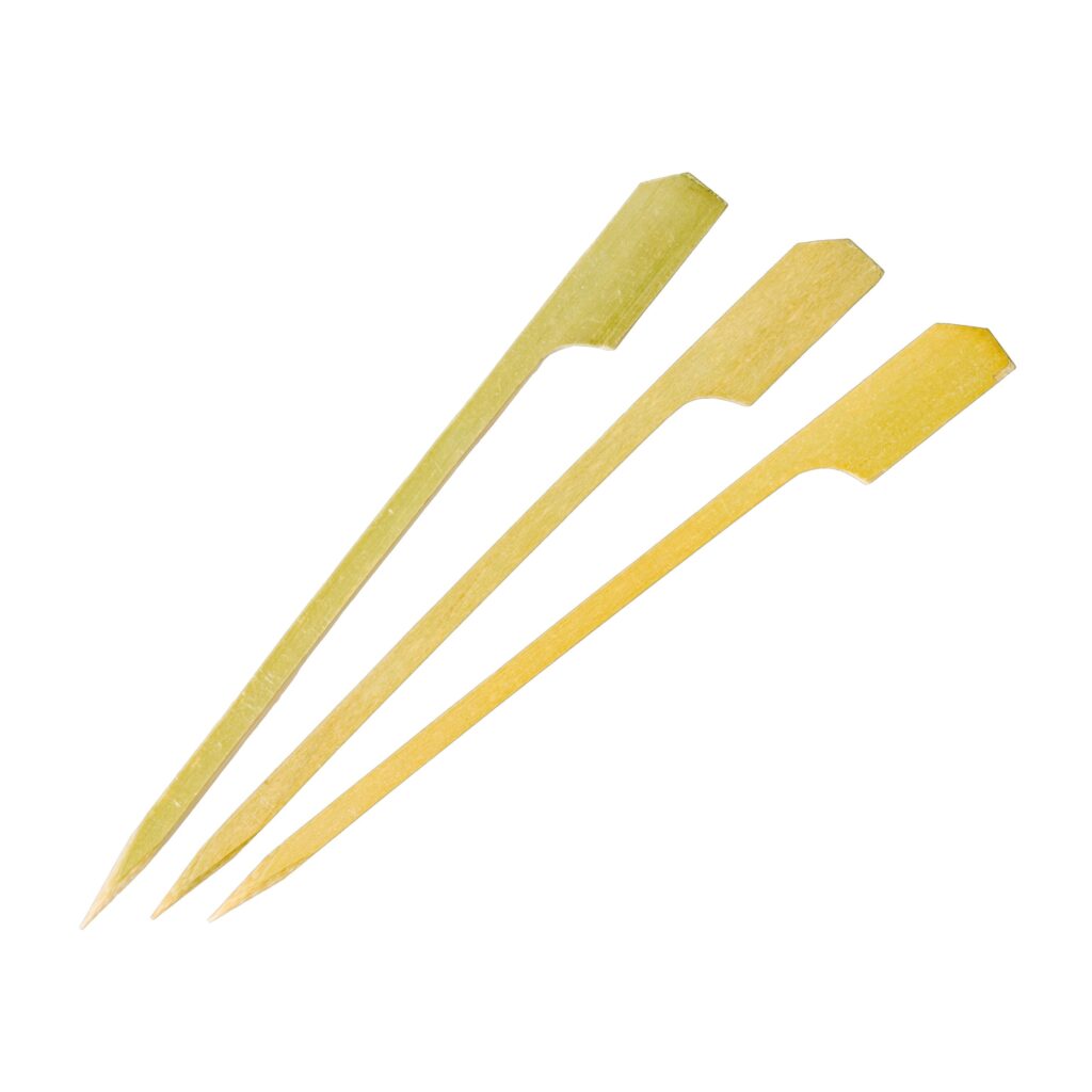 Brocheta Bambú 100mm Tepokushi 200ud
