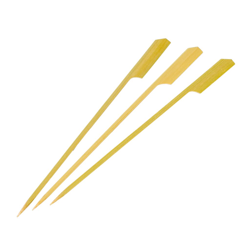 Brocheta Bambú 150mm Tepokushi 100ud