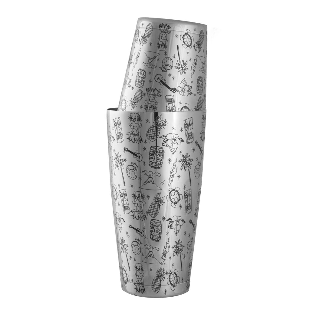 UrbanBar Coctelera Boston 2Tin 750ml Tiki