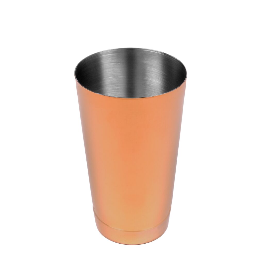 UrbanBar Coctelera Boston 570ml Dorada Rosa Tin
