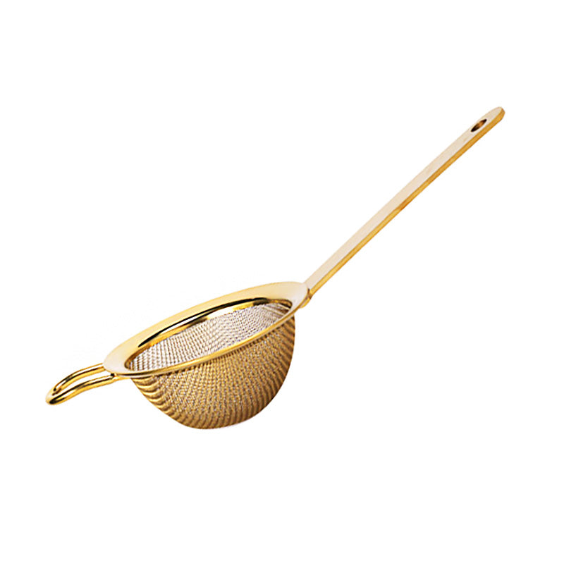 Colador Fino Ø76mm Dorado