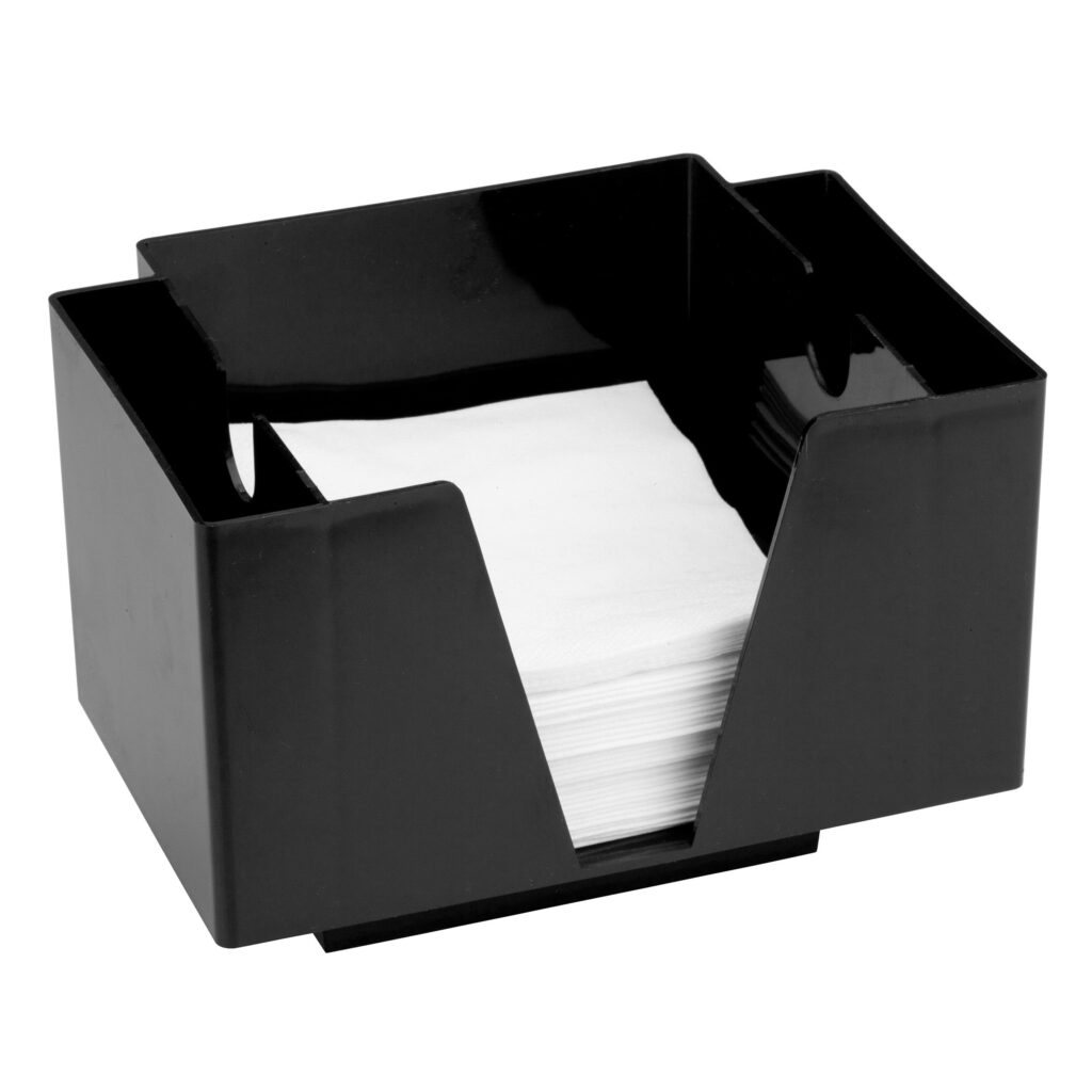 Organizador para mostrador negro