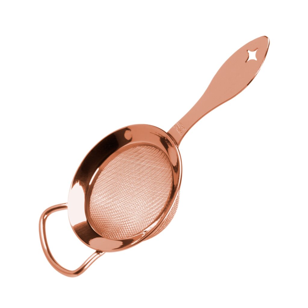 Bonzer Colador Fino Estrella Cobre
