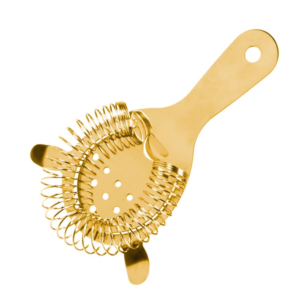 AG Colador Gusanillo  pequeño 2 orejas Dorado