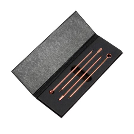 47Ronin Brocheta Metal Cocktail Juego 4pzs Cobre