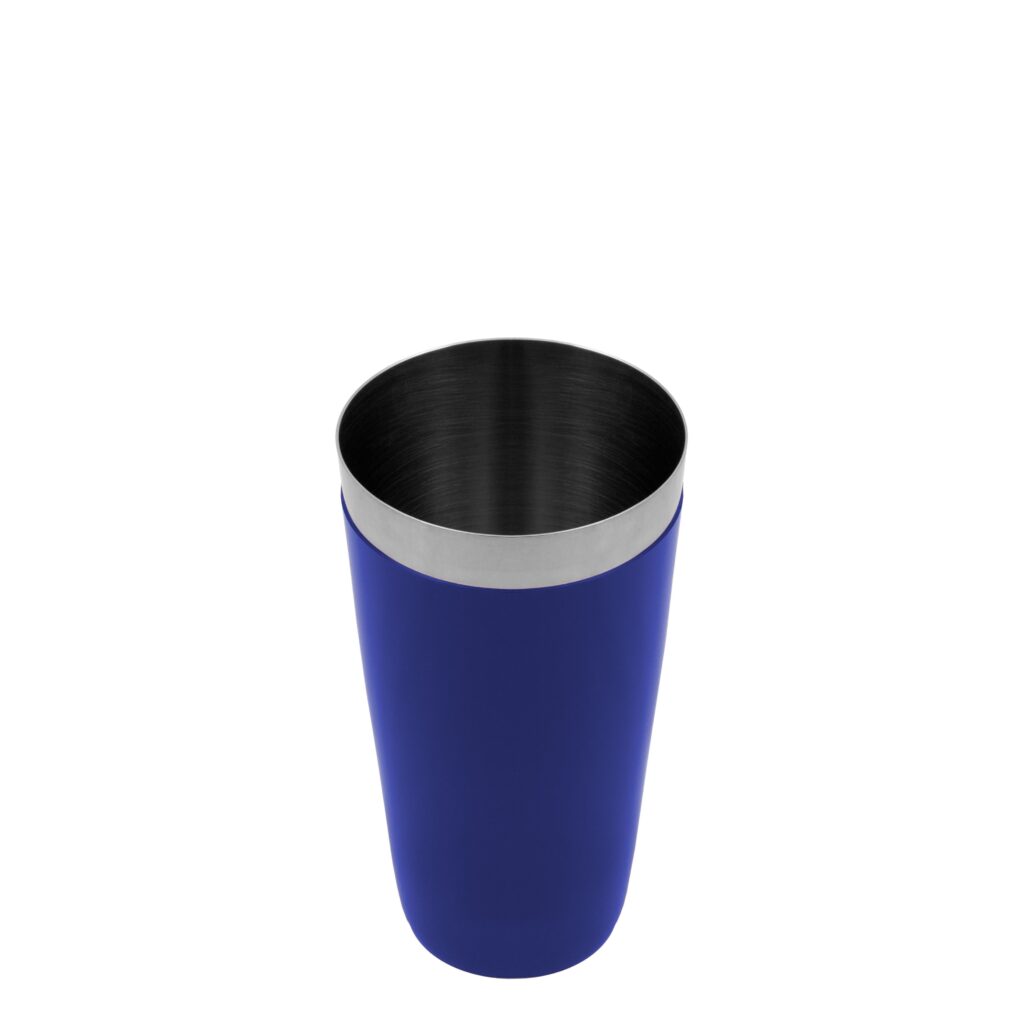 coctelera Boston 1T 830ml Vinilo Azul