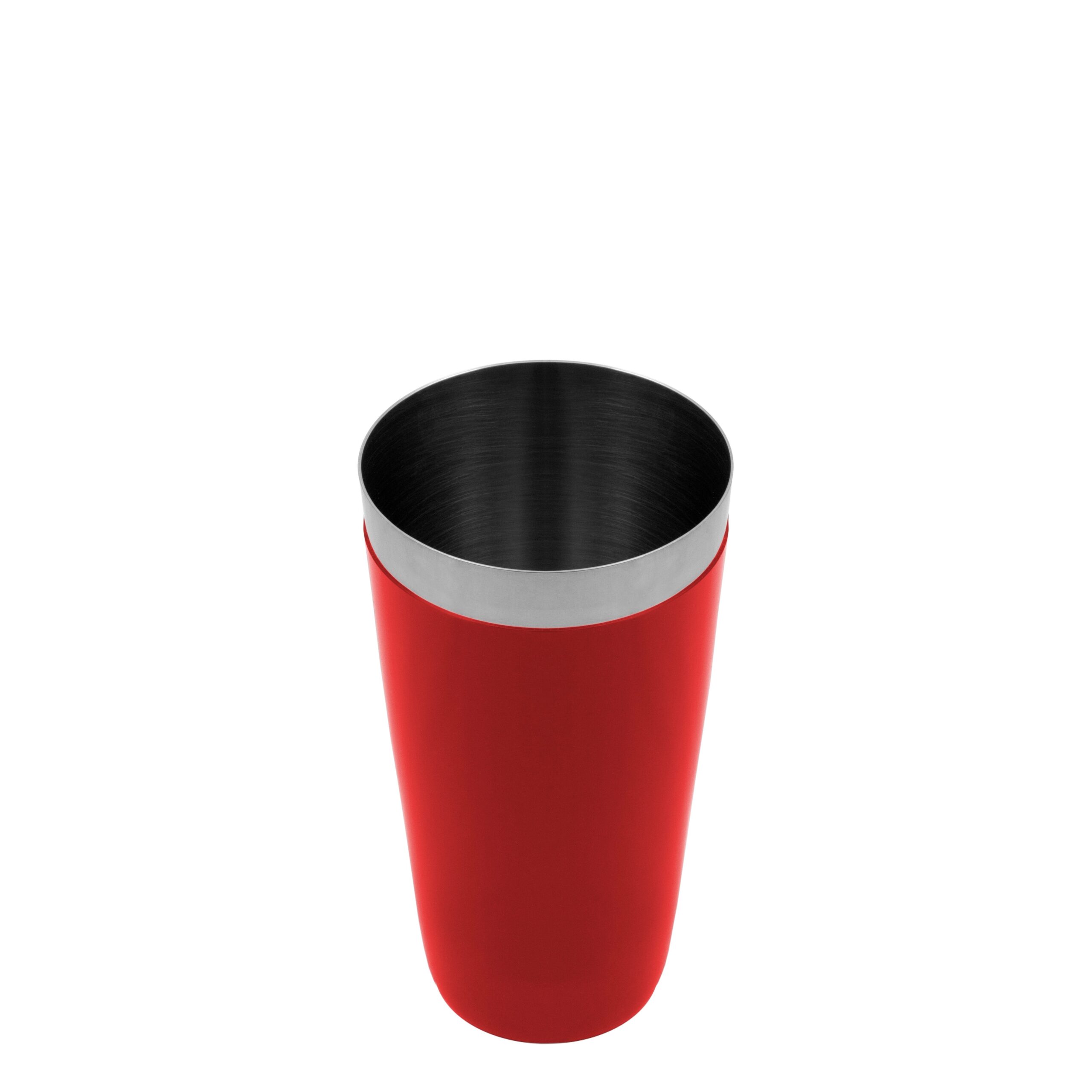 coctelera Boston 1T 830ml Vinilo Rojo