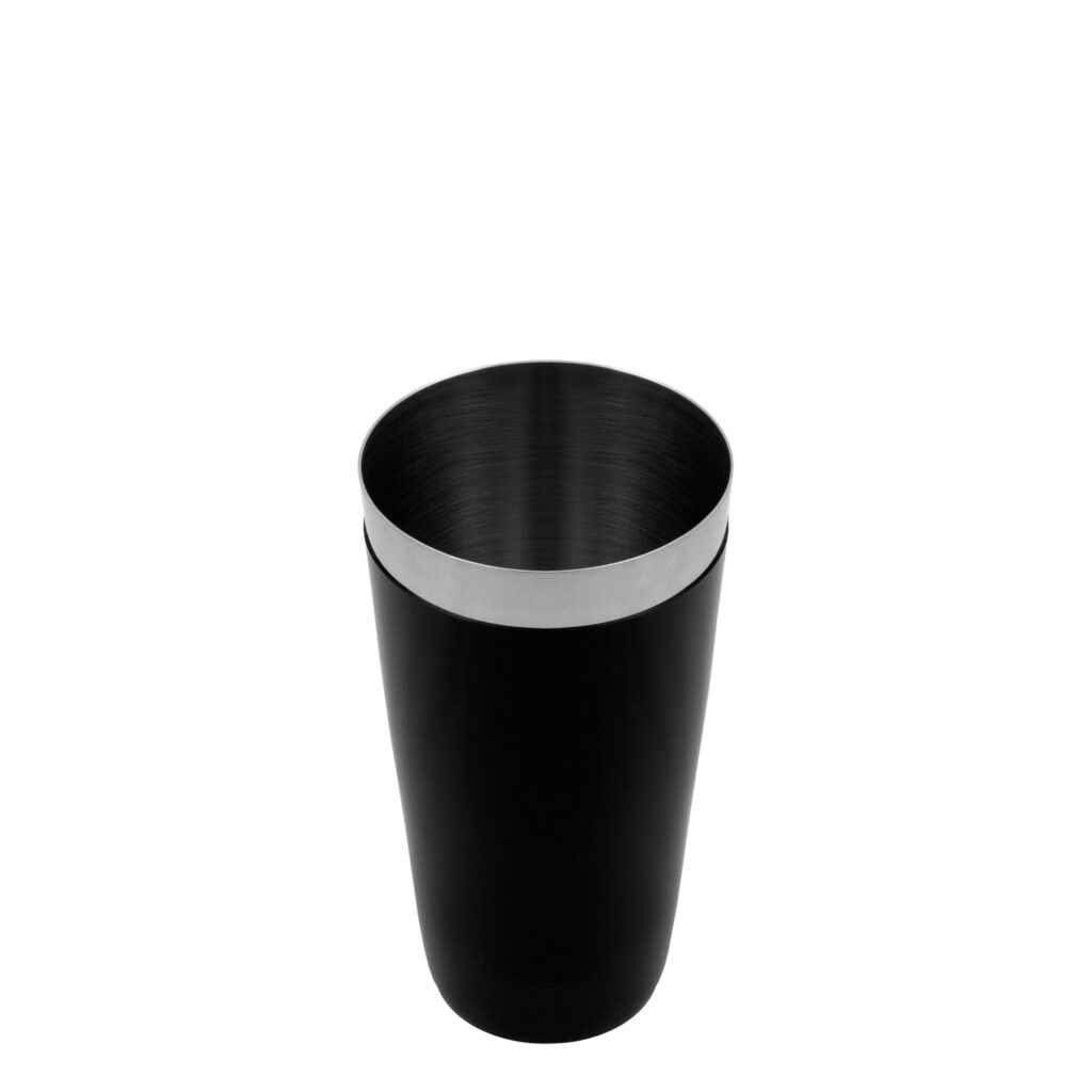 Coctelera Boston 1T 830ml Vinilo Negro