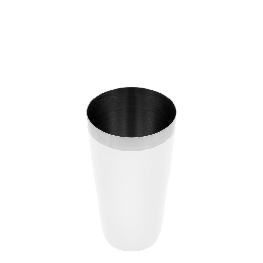 Coctelera Boston 1T 830ml Vinilo Blanco