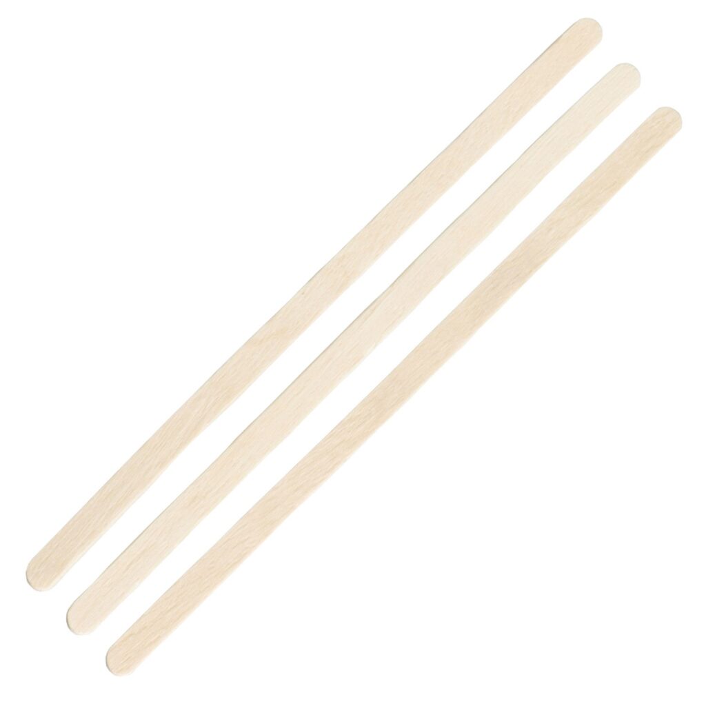Paletina cafe madera gruesa 14cm - 1000ud