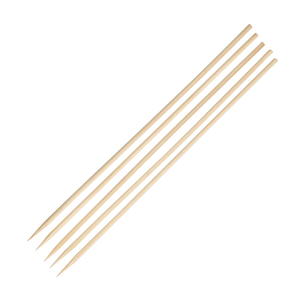 Brocheta Bambú 200mm Lisa