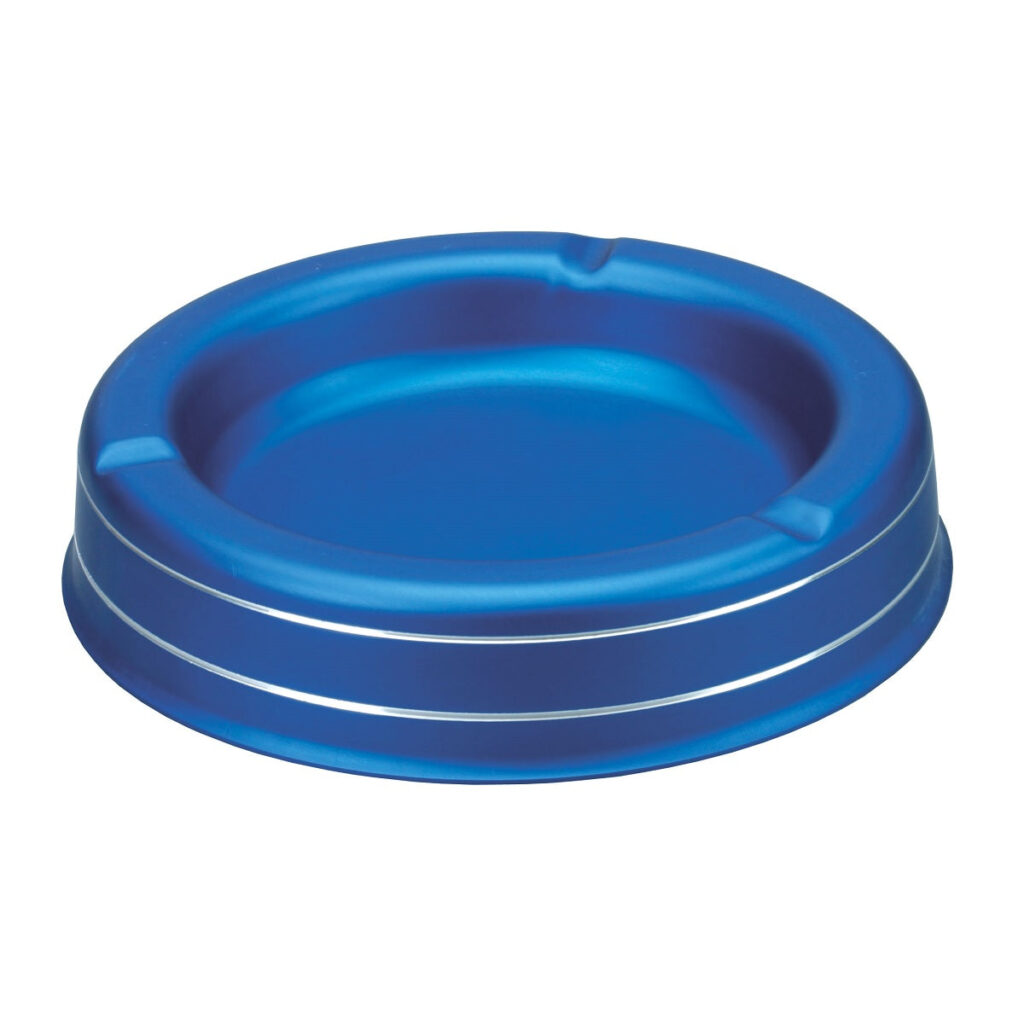 Cenicero azul Ø17'4cm - H4cm
