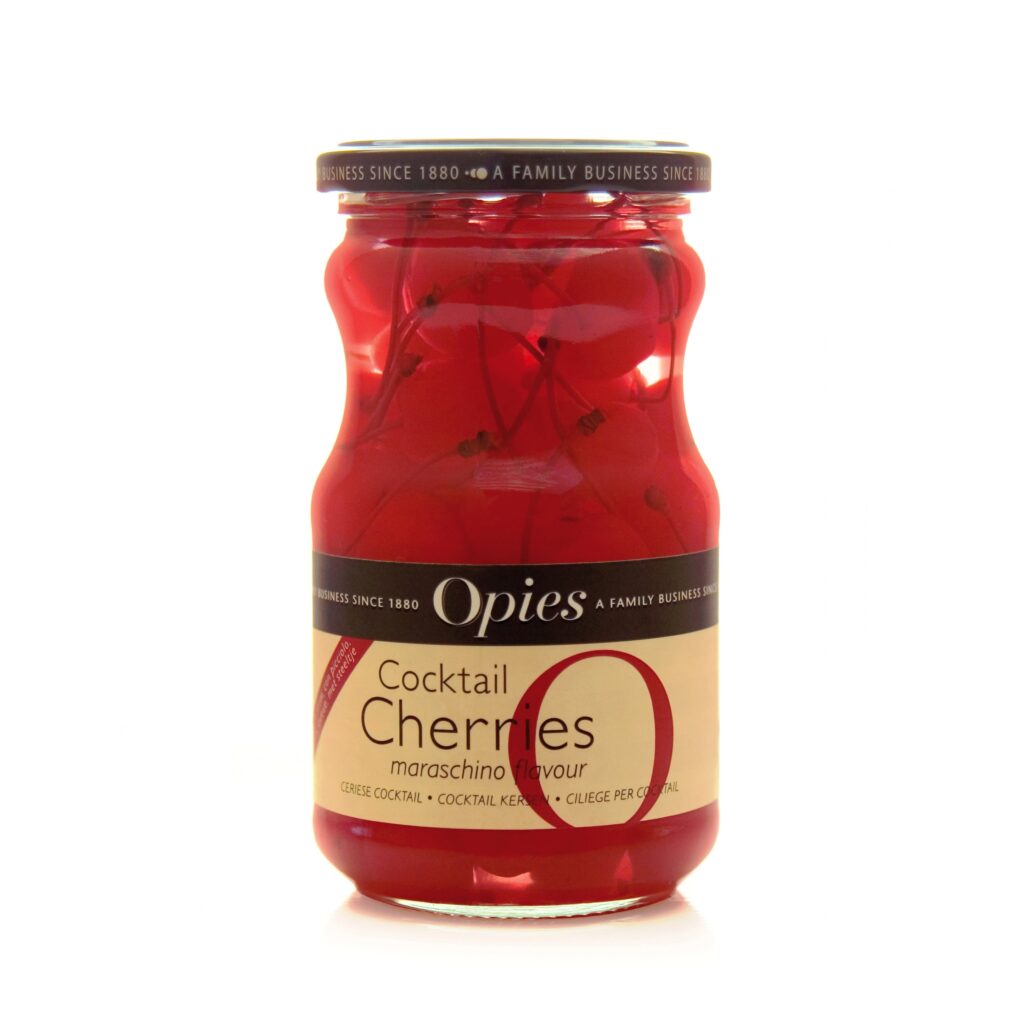 Cerezas Cocktail Marraschino con tallo