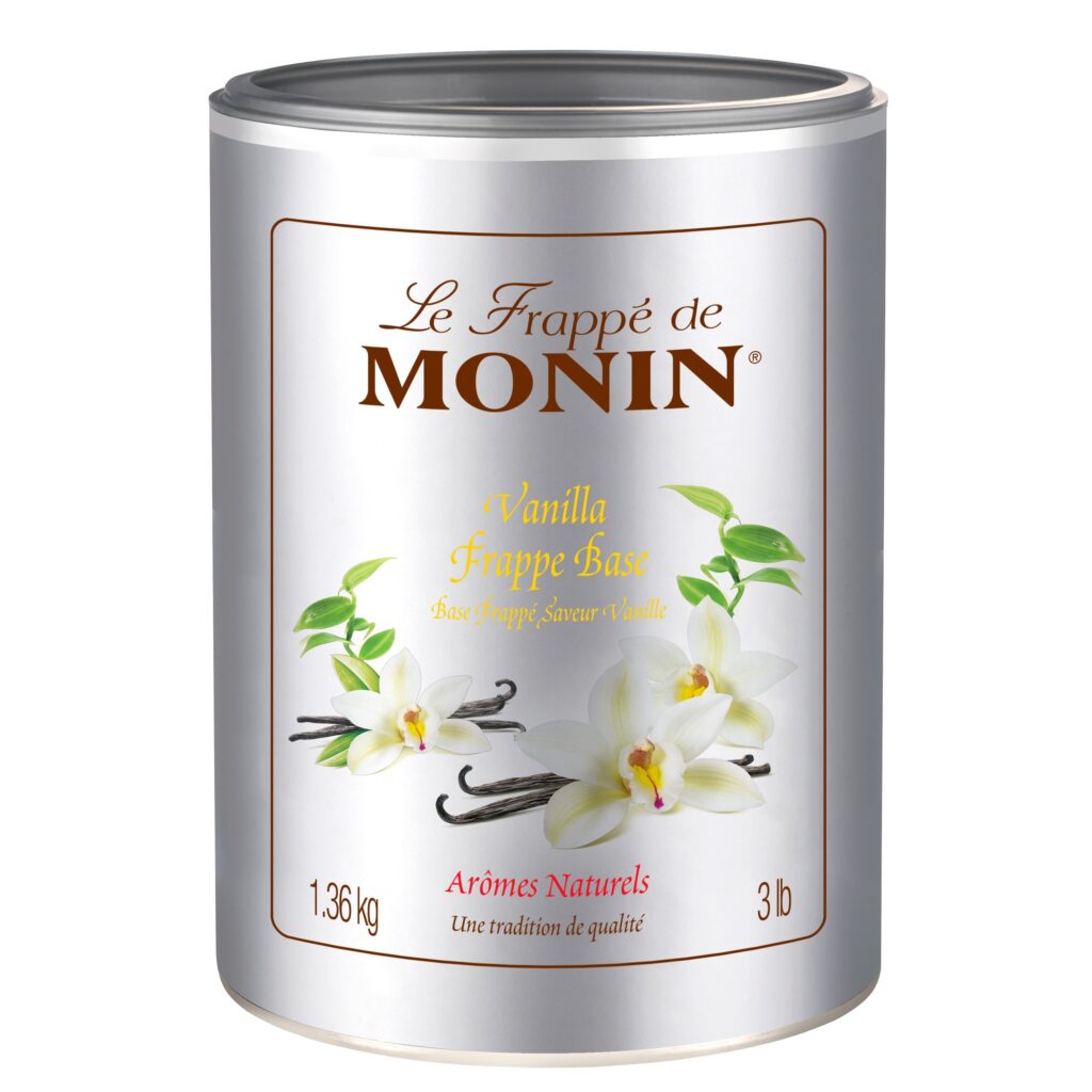 Le Frappe Monin Base Vainilla 1'36kg